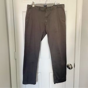 J. Crew Factory Flex Slim Grey Khaki Pants